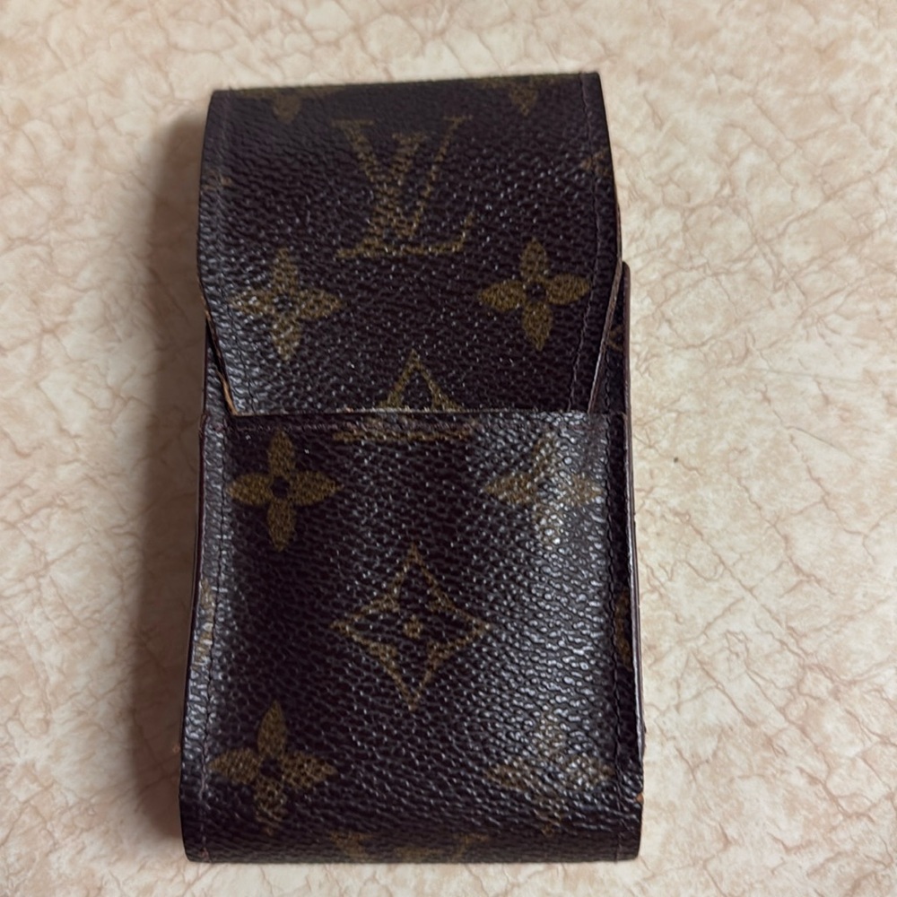 Louis Vuitton cigarette case/lipstick holder for women’s use also